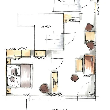 בית הארחה Haus Mariandl